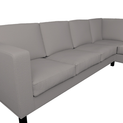 Karlanda betræk hjørnesofa, venstre (før 2008 Karlstad) 217 X 275 X 66 CM fra kollektionen Teddy, Stof: 702-82