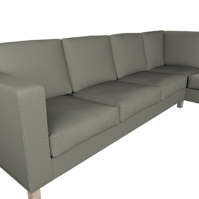 Karlanda betræk hjørnesofa, venstre (før 2008 Karlstad) 217 X 275 X 66 CM fra kollektionen Living 2, Stof: 161-42