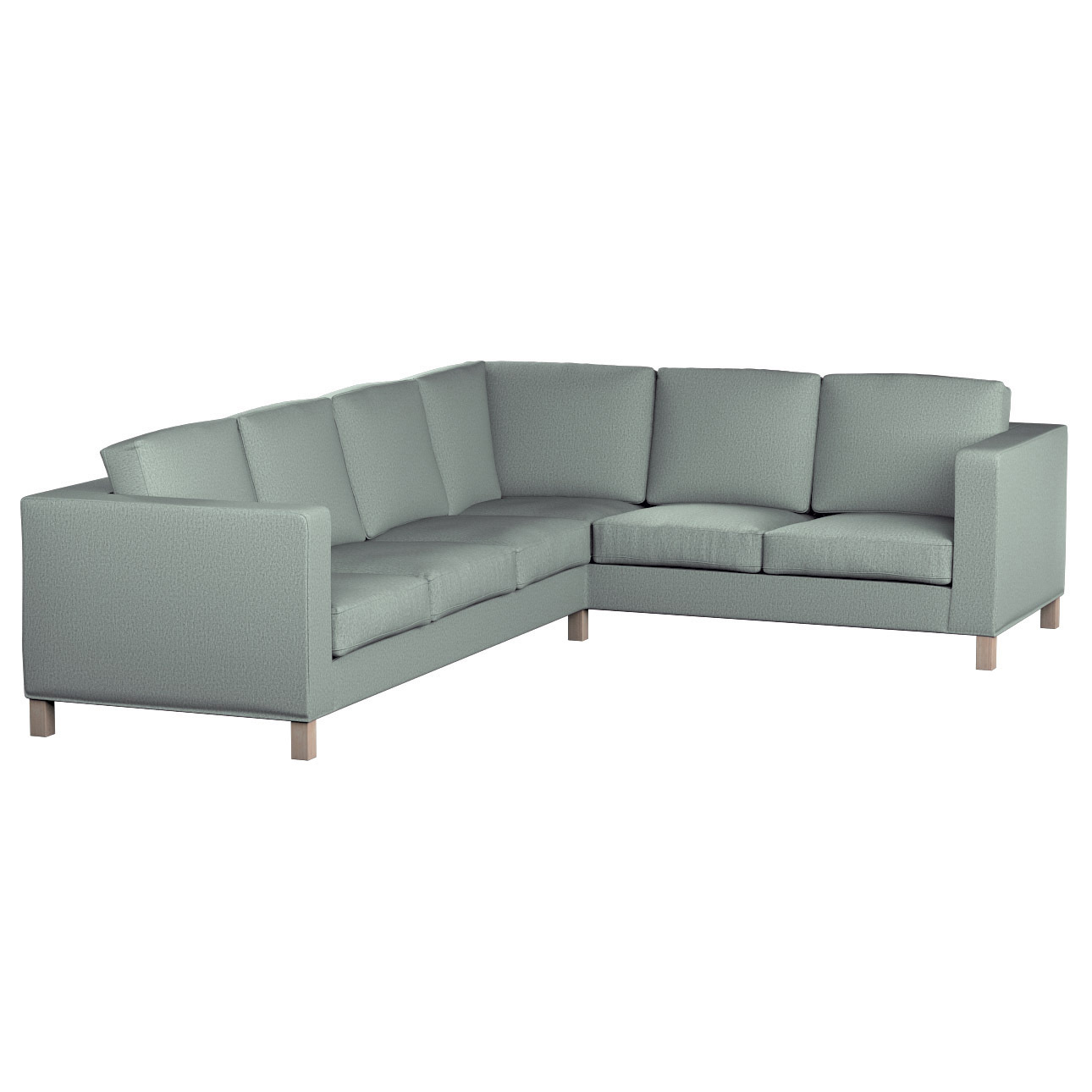 Bezug für Karlanda Sofa Ecke links, eukalyptusgrün, 36cm x 30cm x 50cm, Mad günstig online kaufen