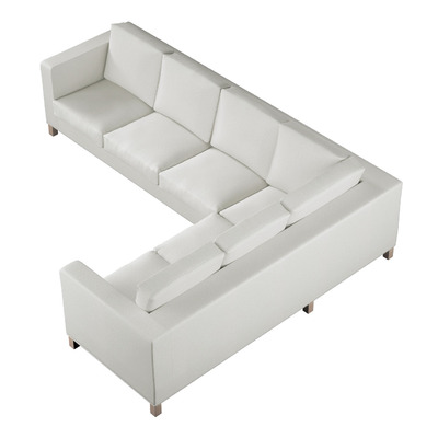 Bezug für Karlanda Sofa Ecke links 36cm x 30cm x 50cm von der Kollektion Amsterdam, Stoff: 704-53