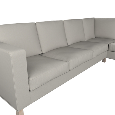 Karlanda betræk hjørnesofa, venstre (før 2008 Karlstad) 217 X 275 X 66 CM fra kollektionen Living 2, Stof: 162-00
