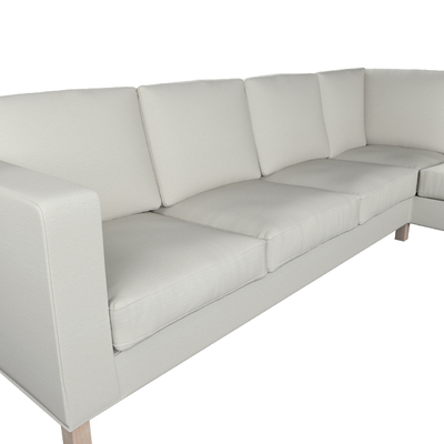 Pokrowiec na sofę narożną lewostronną Karlanda 217 x 275 x 66 cm w kolekcji Living Plus, tkanina: 162-37