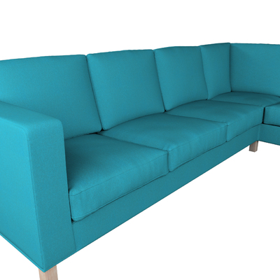 Karlanda betræk hjørnesofa, venstre (før 2008 Karlstad) 217 X 275 X 66 CM fra kollektionen Etna, Stof: 705-16