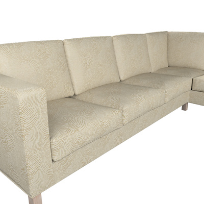 Karlanda betræk hjørnesofa, venstre (før 2008 Karlstad) 217 X 275 X 66 CM fra kollektionen Living 2, Stof: 162-07