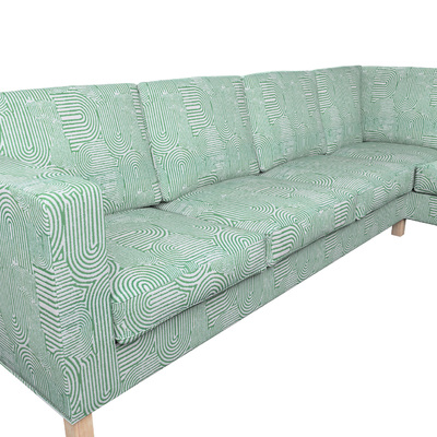 Bezug für Karlanda Sofa Ecke links 36cm x 30cm x 50cm von der Kollektion Cosy Home, Stoff: 144-81