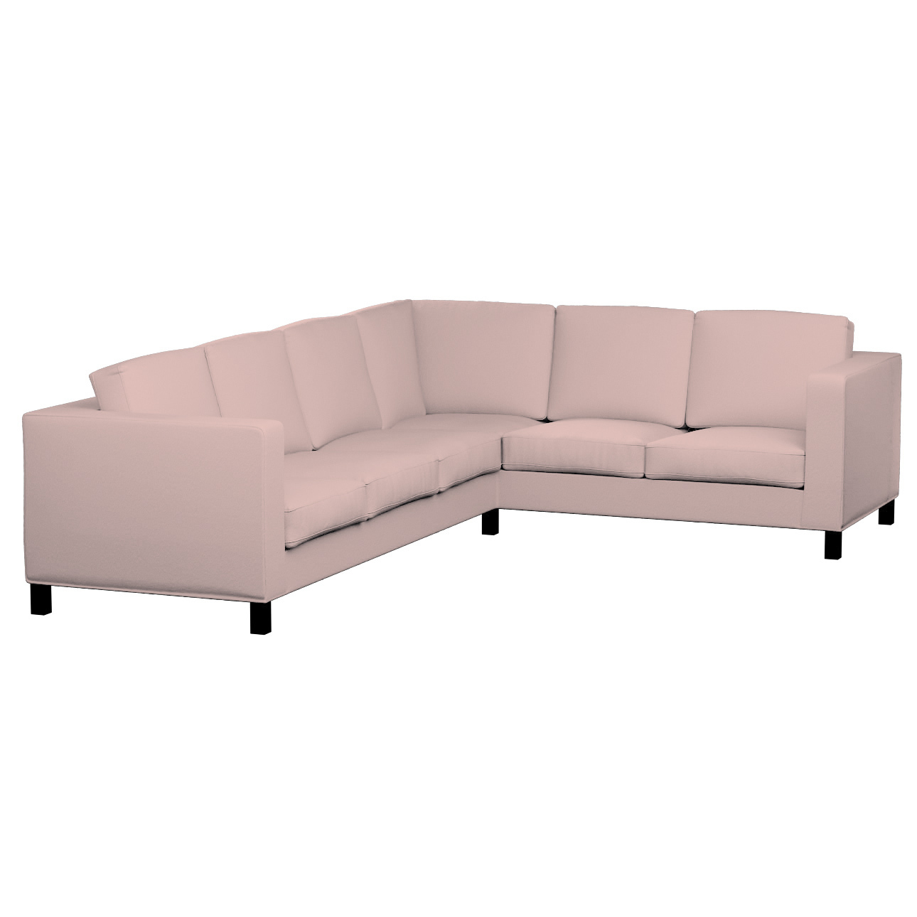 Bezug für Karlanda Sofa Ecke links, różowy, 36cm x 30cm x 50cm, Bouclé (702 günstig online kaufen