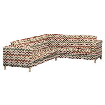 Karlanda betræk hjørnesofa, venstre (før 2008 Karlstad) 217 X 275 X 66 CM fra kollektionen Cosy Home, Stof: 145-36