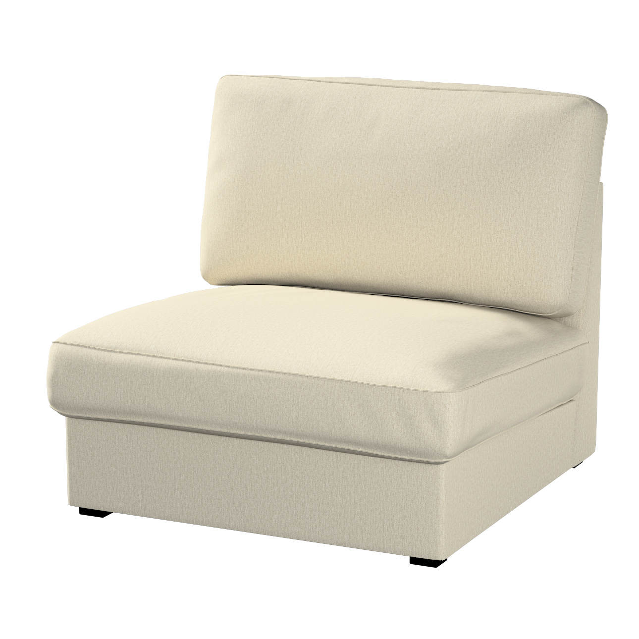 Bezug für Kivik Sessel nicht ausklappbar, beige-grau, Bezug für Sessel Kivi günstig online kaufen