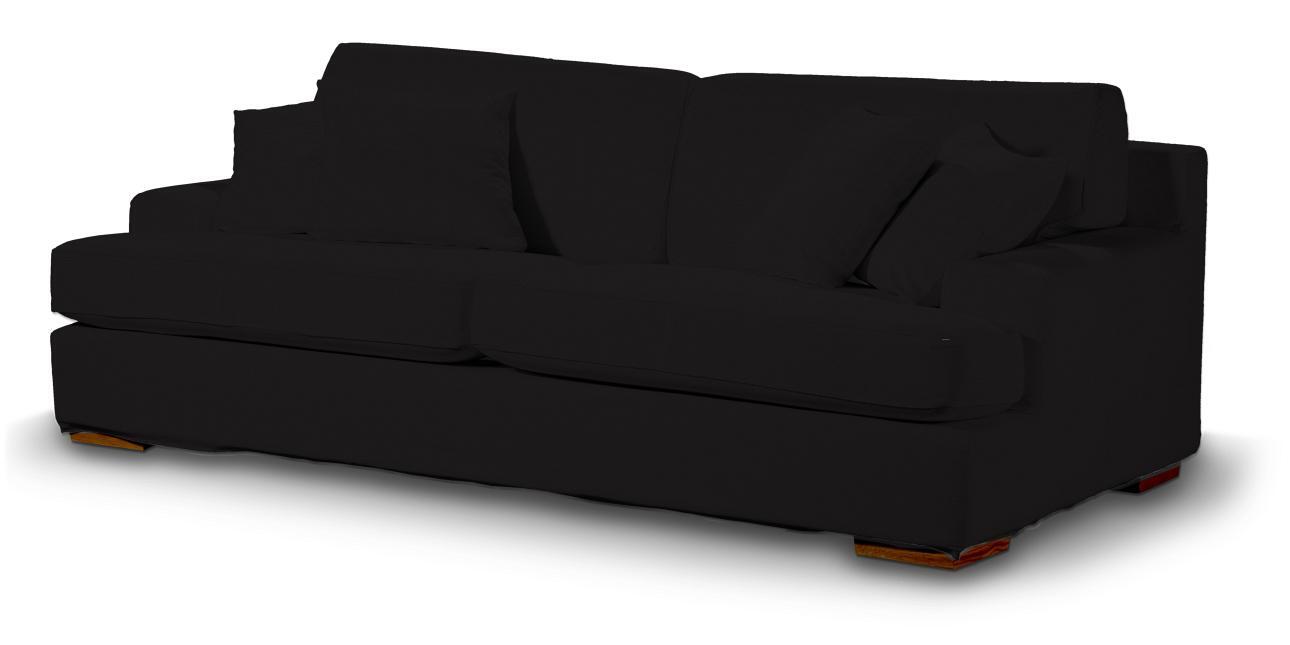 Dekoria Bezug für Göteborg Sofa, Kollektion Cotton Panama, schwarz