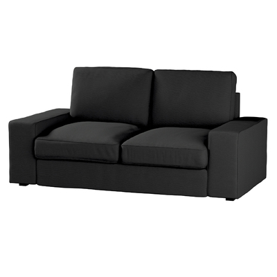 Kivik 2 seater sofa cover black 705 00 Kivik 2 seat sofa Dekoria.ie