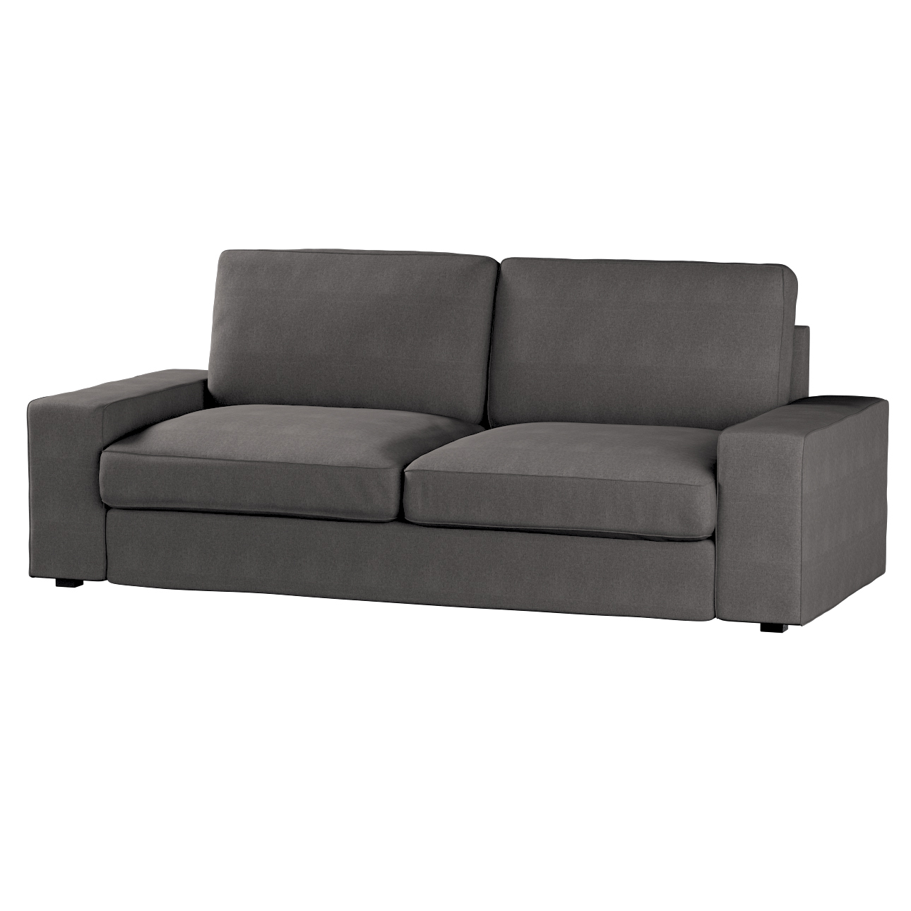 Bezug für Kivik 3-Sitzer Sofa, dunkelgrau, Bezug für Sofa Kivik 3-Sitzer, E günstig online kaufen