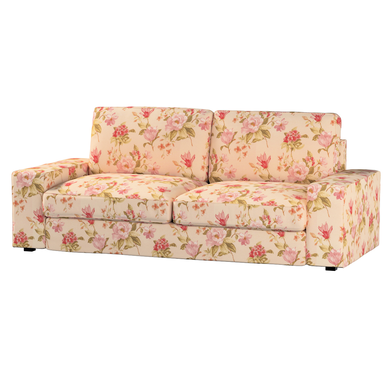 Bezug für Kivik 3-Sitzer Sofa, creme-rosa, Bezug für Sofa Kivik 3-Sitzer, L günstig online kaufen