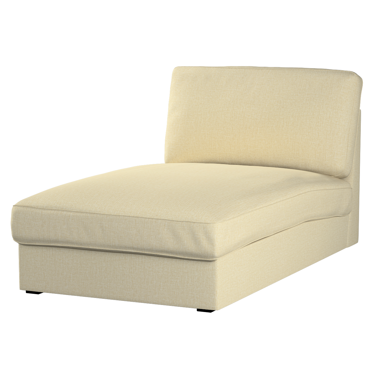 Bezug für Kivik Recamiere Sofa, olivgrün-creme, Bezug für Kivik Recamiere, günstig online kaufen