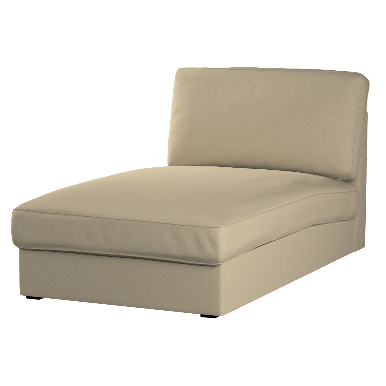 Bezug für Kivik Recamiere Sofa, dunkelbeige, Bezug für Kivik Recamiere, Liv günstig online kaufen