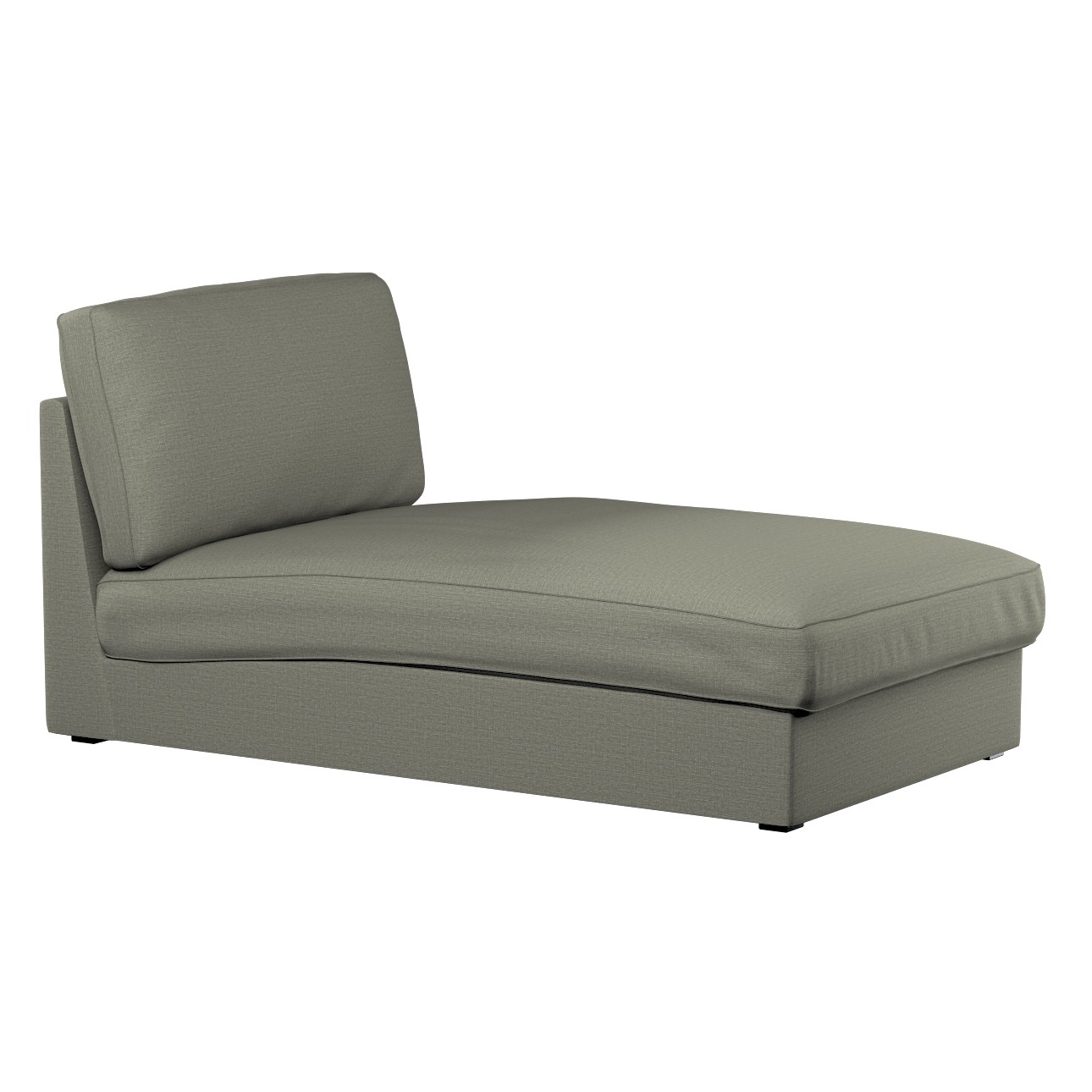 Bezug für Kivik Recamiere Sofa, grau-beige, Bezug für Kivik Recamiere, Livi günstig online kaufen