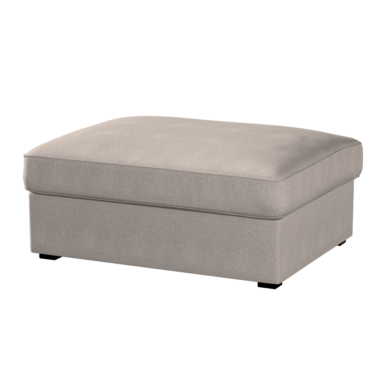Bezug für Kivik Hocker, beige-grau, Bezug für Hocker Kivik, Etna (705-09) günstig online kaufen