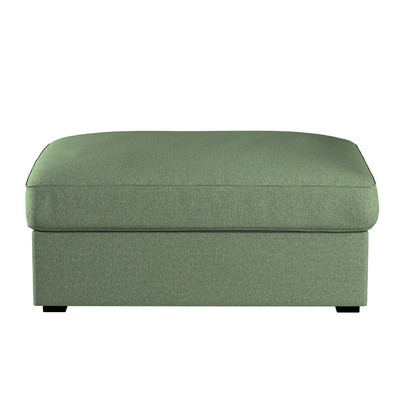 Kivik footstool cover, green, 704-44, Kivik footstool