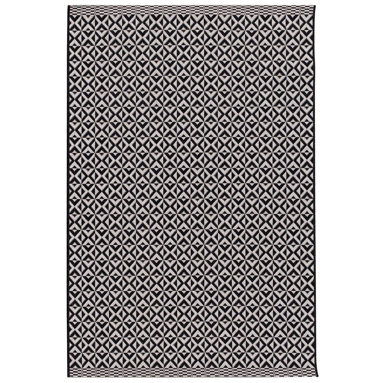 Dekoria Koberec Modern Geometric black/wool, 120x170cm, 120 x 170 cm