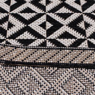 Dywan Modern Geometric black/beige 120x170cm 120 x 170 cm