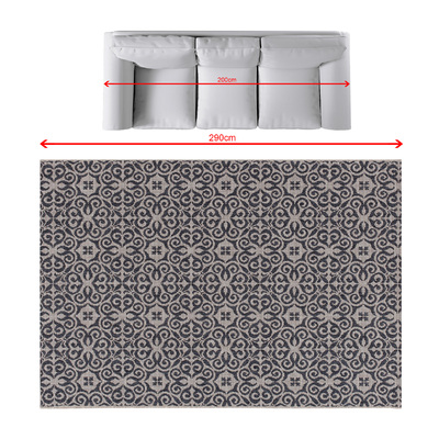 Dywan Modern Ethno sand/ antracite 200x290cm 200 x 290 cm