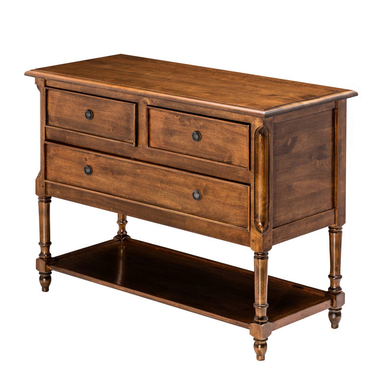 Komoda Charlie 3 szuflady, brown