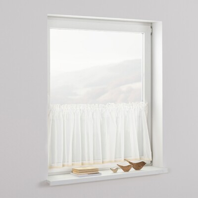 Draperie margine inferioara alb Lily
