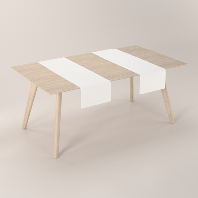 Bordløber - Dinner for 2 40 x 130 cm fra kollektionen Cotton Panama, Stof: 702-49