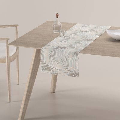 Rechthoekige tafelloper 40 x 130 cm van de collectie Gardenia, Stof: 142-14