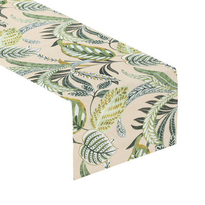 Table runner 40 x 130 cm in collection Flowers, fabric: 142-96