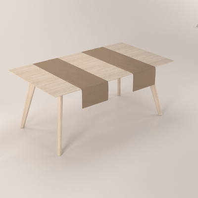Bordløber - Dinner for 2 40 x 130 cm fra kollektionen Blackout Double, Stof: 272-05