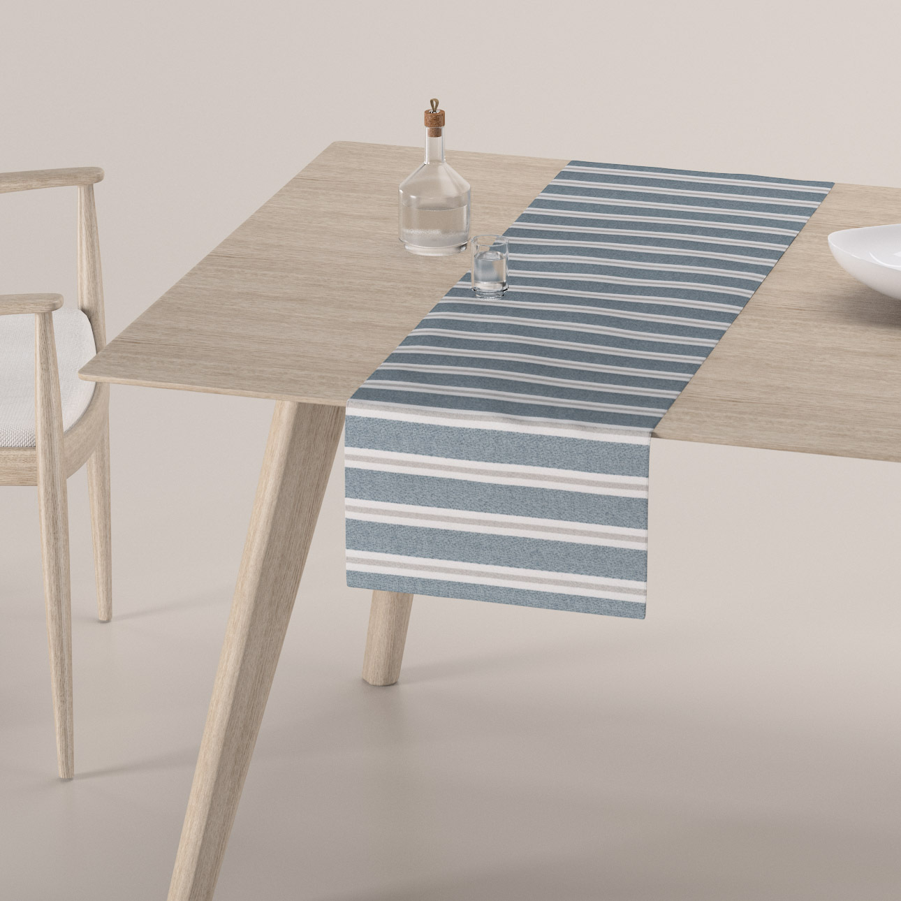 Tischläufer, blau- beige, 40 x 130 cm, Scotti (145-28)