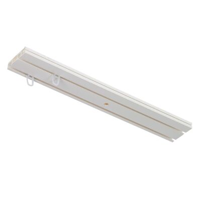 Dubbele gordijnrails 210 cm 210 cm