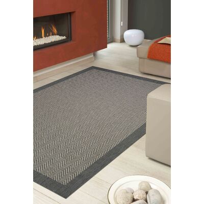 Breeze Cliff Grey Area Rug 160x230cm 160 x 230 cm