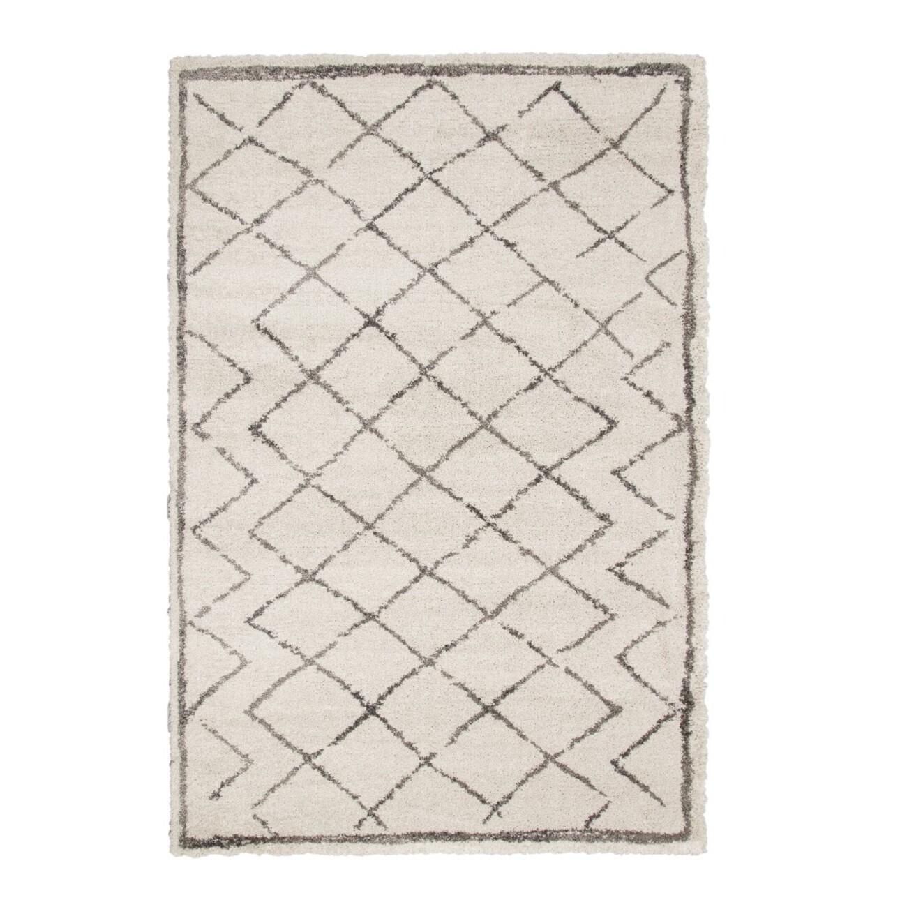 Dekoria Koberec Royal cream/ light grey 200x290cm, 200 x 290 cm