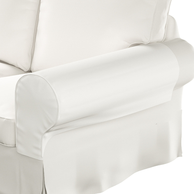Ochraniacze na podłokietniki - Ektorp sofy Ektorp w kolekcji Cotton Panama, tkanina: 702-49