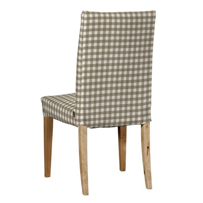 Store Romain Sur Mesure - Beige Et Blanc Cassé à Carreaux - Fait Main