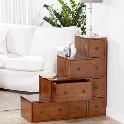 Regal Zen brown 88x35x88cm 88 x 35 x 88 cm