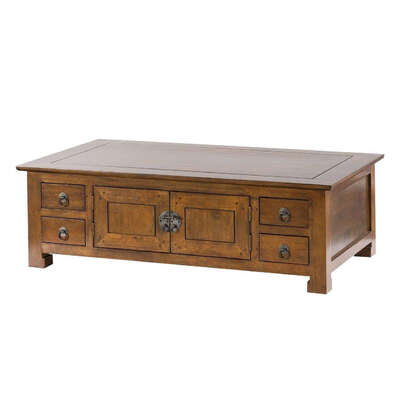 Couchtisch Ibuku brown 120x70x40cm
