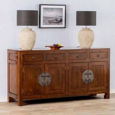 Kommode Ibuku brown 174x50x90cm 174 x 50 x 90 cm