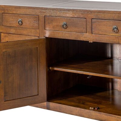 Kommode Ibuku brown 174x50x90cm 174 x 50 x 90 cm