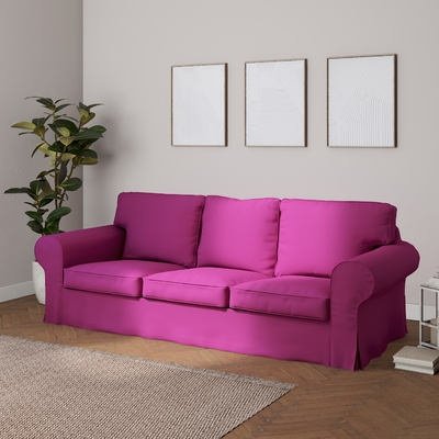 Ektorp 3-seater sofa cover, fuchsia, 705-23, 218 x 88 x 73 cm