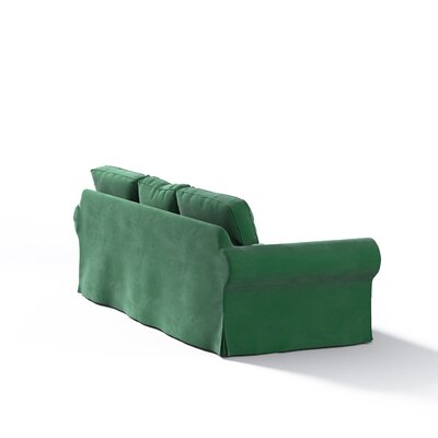 Bezug für Ektorp 3-Sitzer Sofa nicht ausklappbar Sofabezug für Ektorp 3-Sitzer nicht ausklappbar von der Kollektion Velvet, Stoff: 704-13