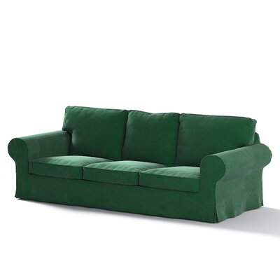 Bezug für Ektorp 3-Sitzer Sofa nicht ausklappbar Sofabezug für Ektorp 3-Sitzer nicht ausklappbar von der Kollektion Velvet, Stoff: 704-13