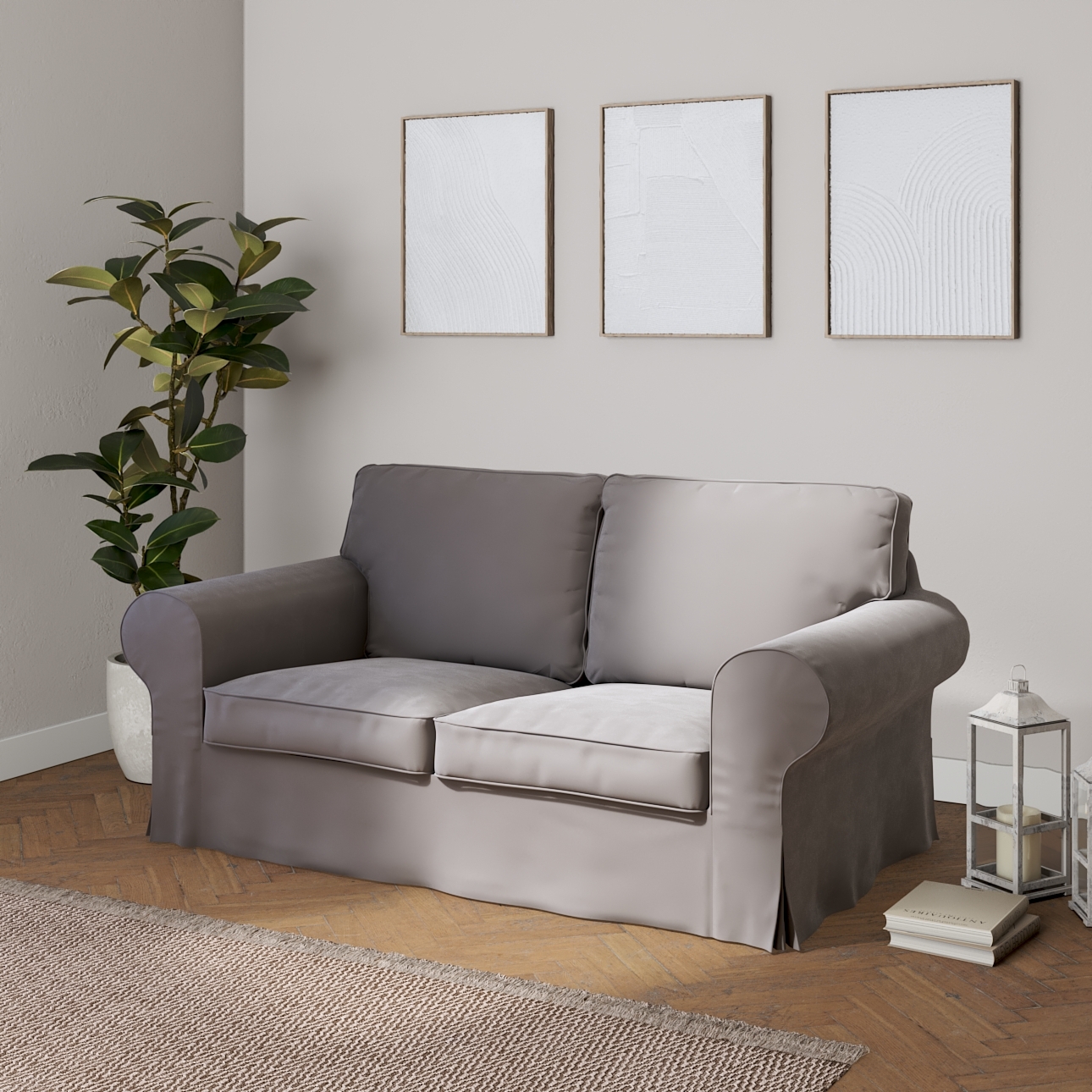 Grey ektorp sofa sale