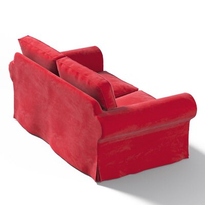 Housse canapé Ektorp 2 pl, non convertible 173 x 83 x 73 cm dans la collection Velvet, Tissu: 704-15