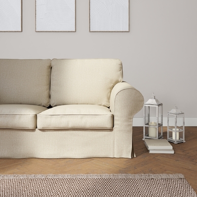 Ektorp betræk 2 sæder 179 X 88 X 88 CM fra kollektionen City, Stof: 704-80