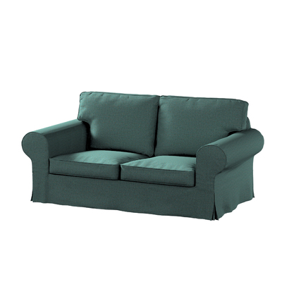 Ektorp 2 seater sofa cover turquoise melange 162 33 173 x 83 x 73 cm Dekoria