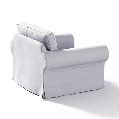 Housse pour fauteuil Ektorp 103 x 82 x 73 cm dans la collection Velvet, Tissu: 704-24