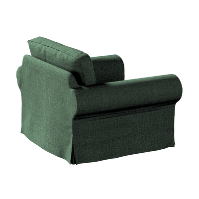 Pokrowiec na fotel Ektorp 103 x 82 x 73 cm w kolekcji City, tkanina: 704-81