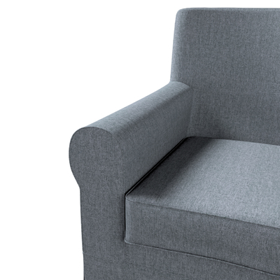 Ektorp Jennylund armchair cover 78 x 85 x 84 cm in collection City, fabric: 704-86